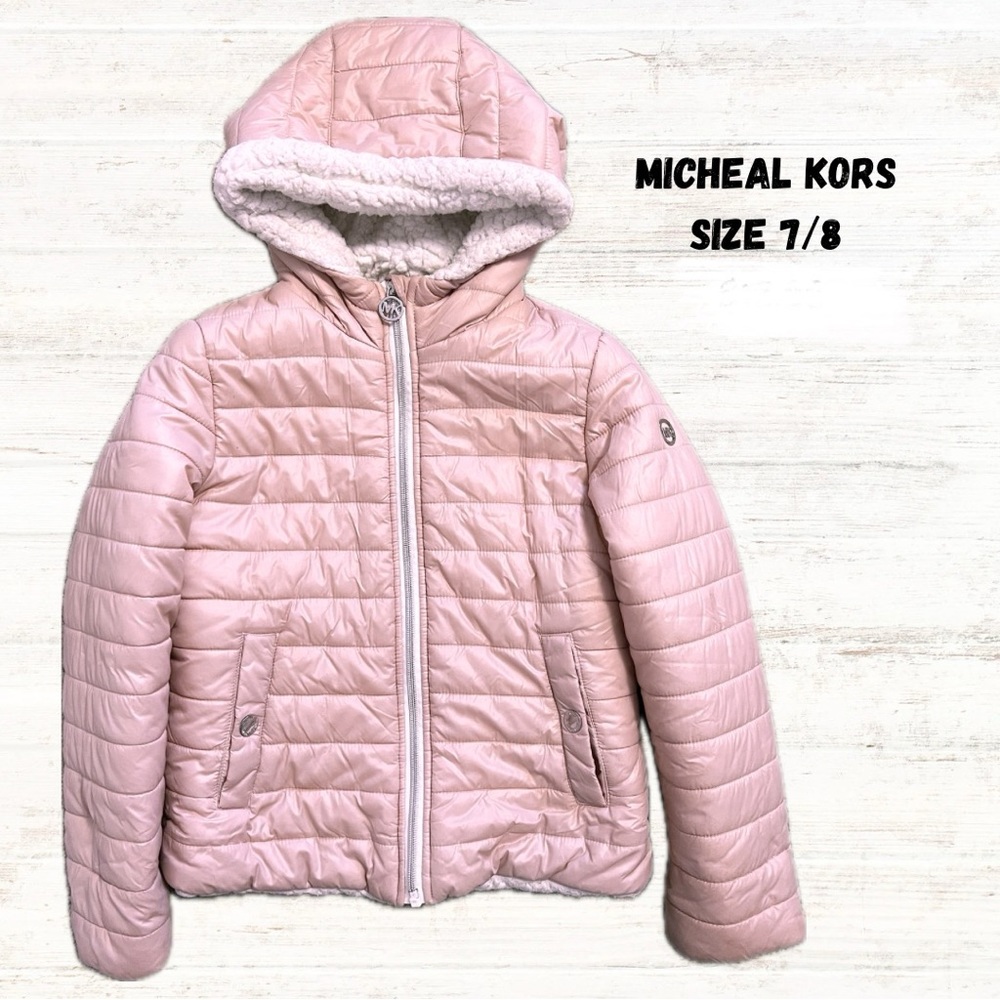 Micheal Kors Puffer Jacket Girls Size 7